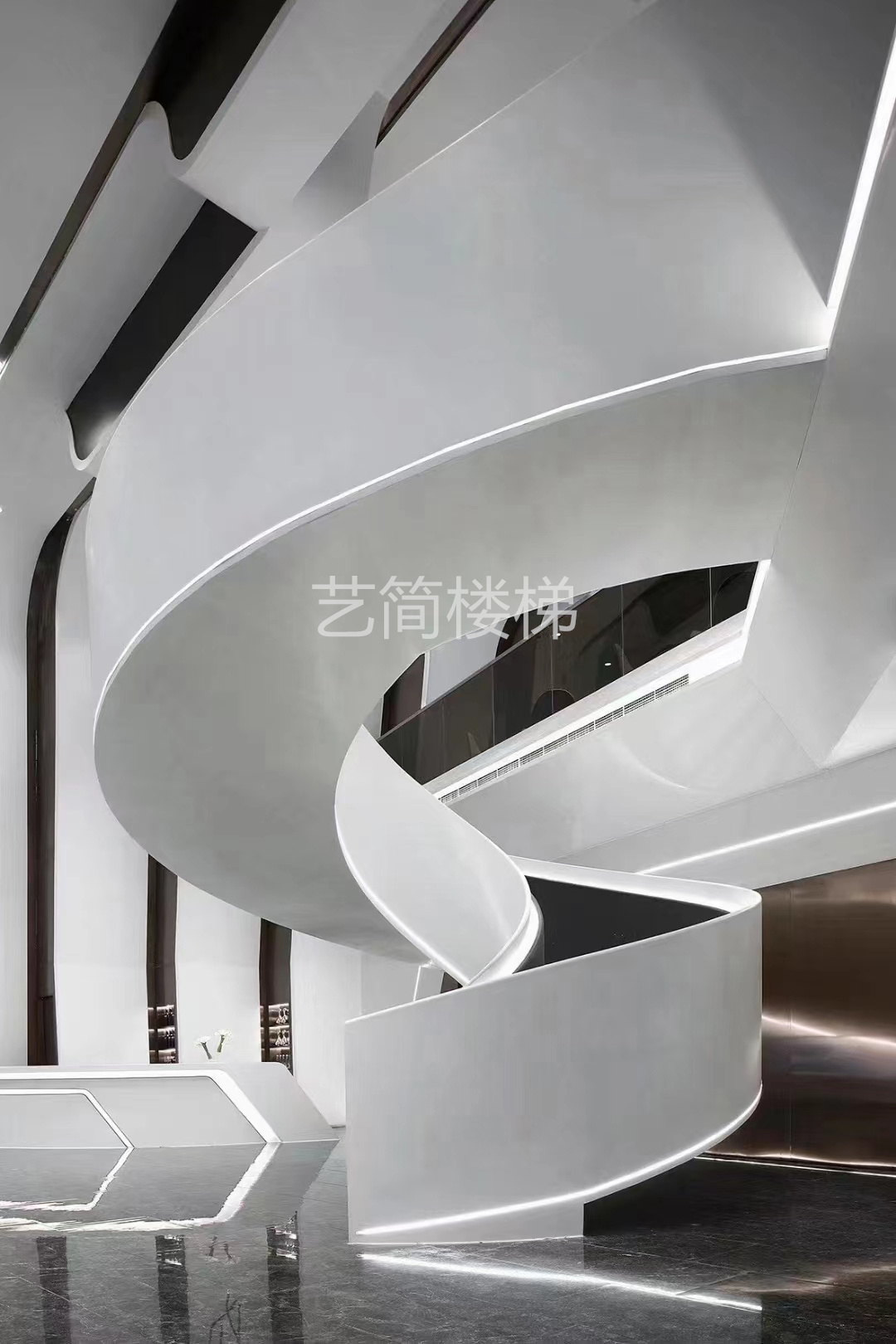 弧形楼梯