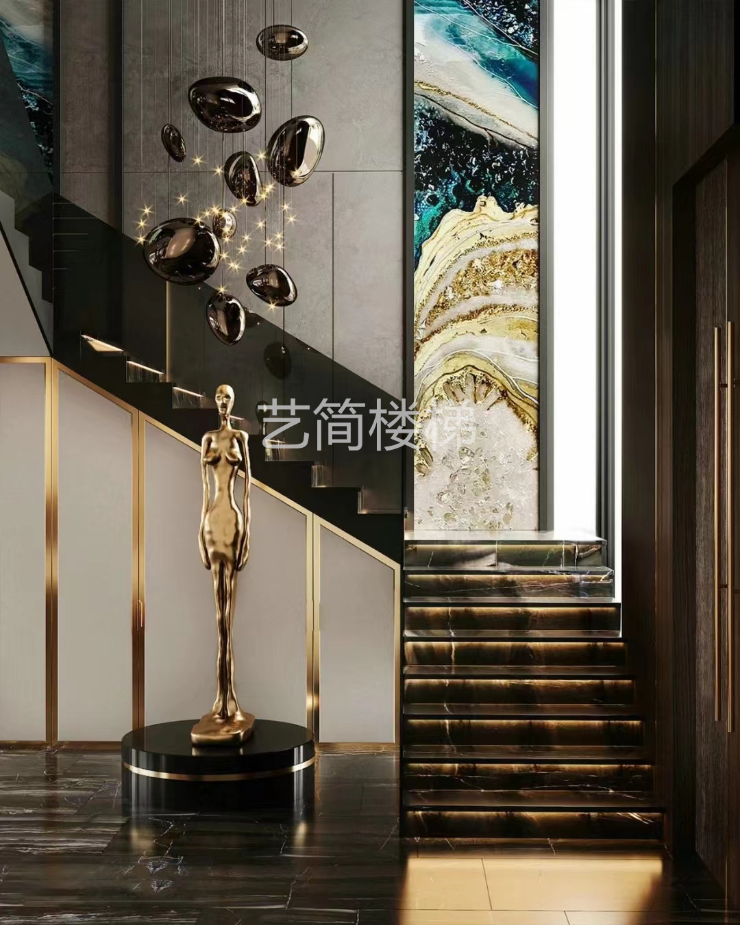 直楼梯